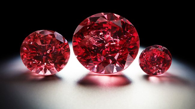 Red Argyle Diamonds Auction