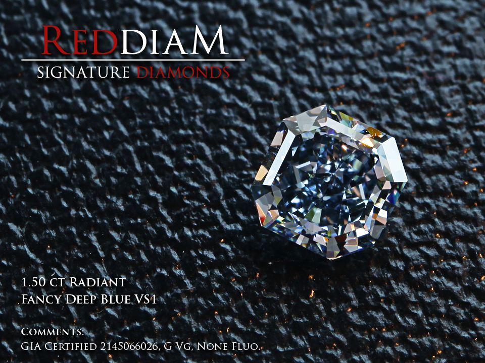 Reddiam Deep Blue Diamond