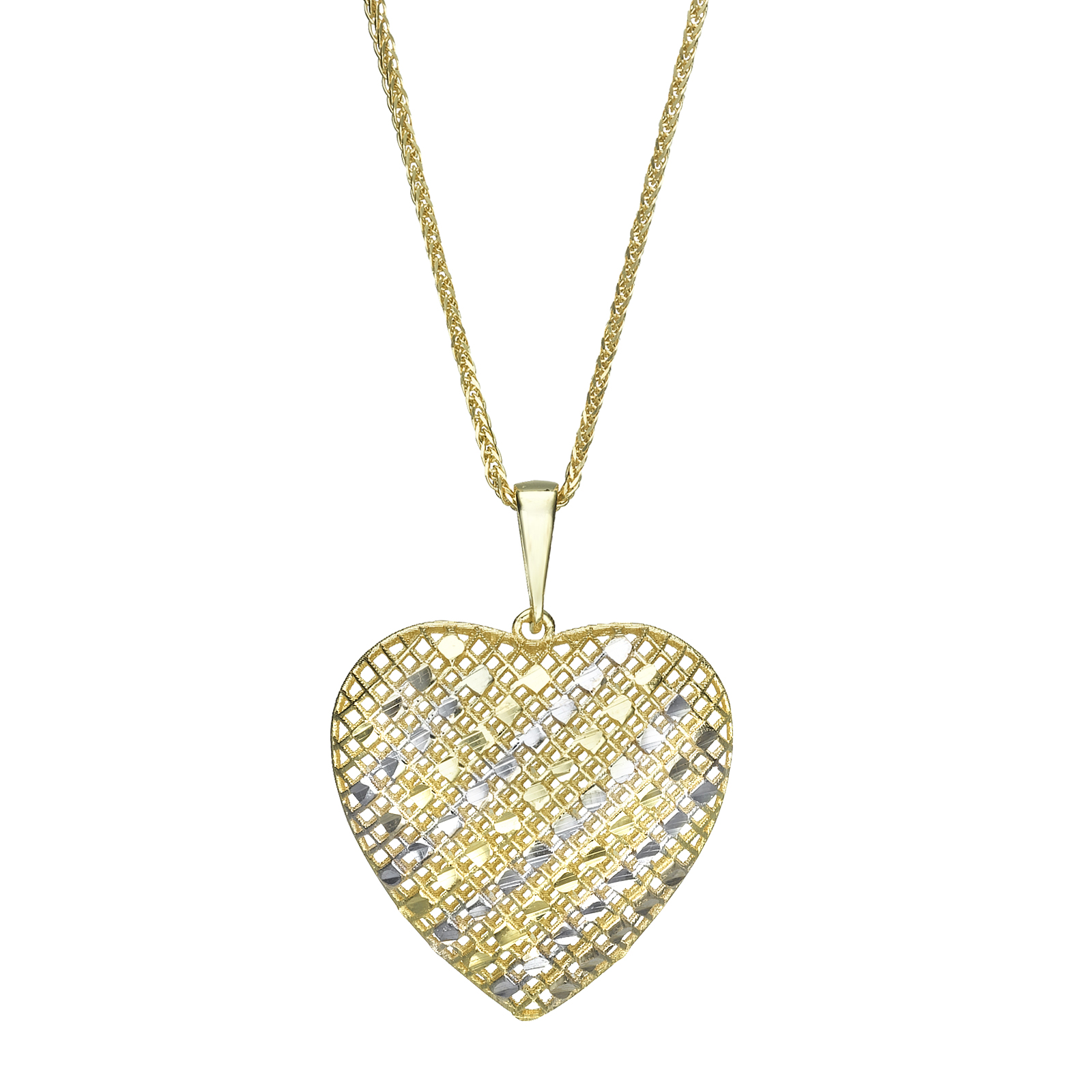 Gold Pendant - Belle's Heart