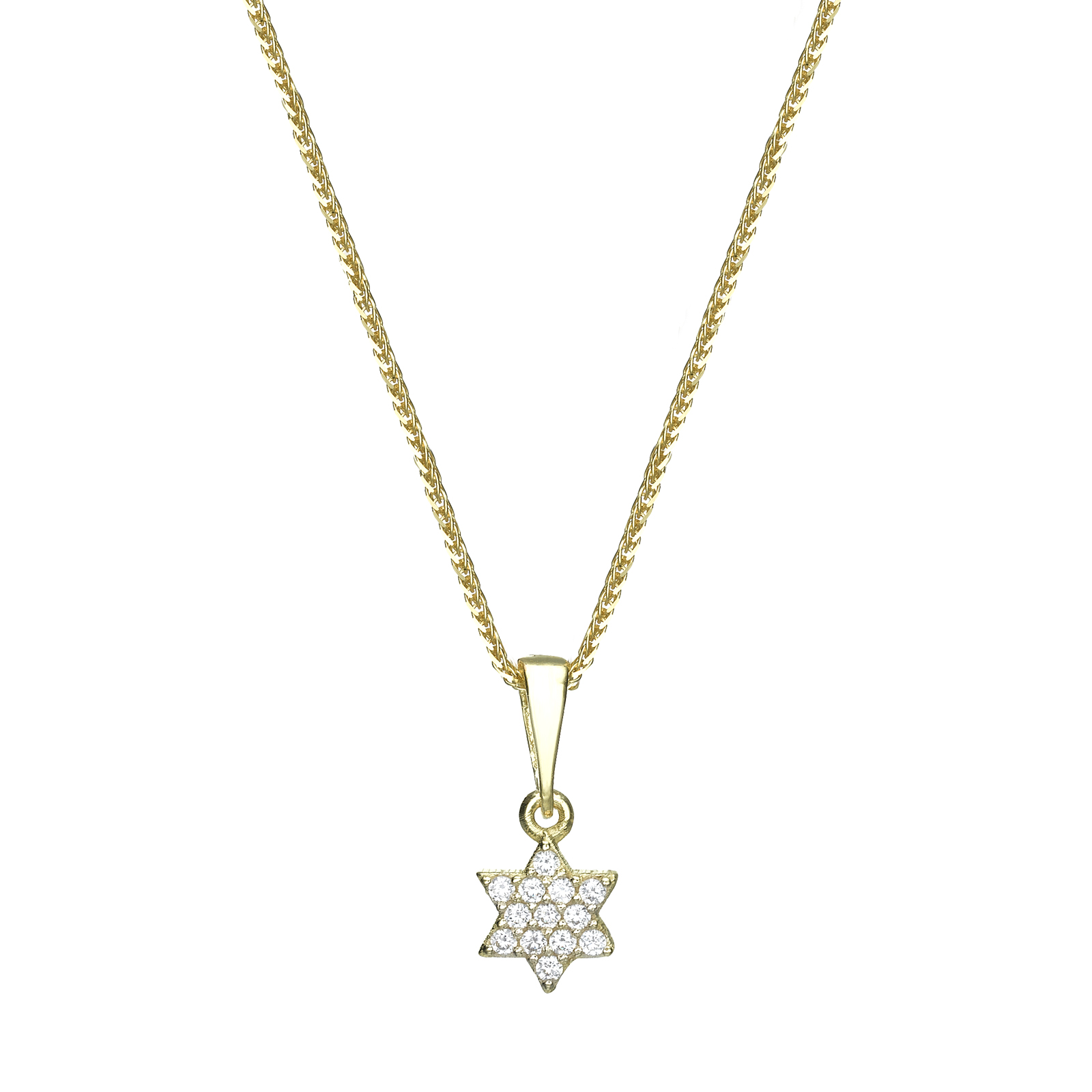 Gold Pendant - Star of David