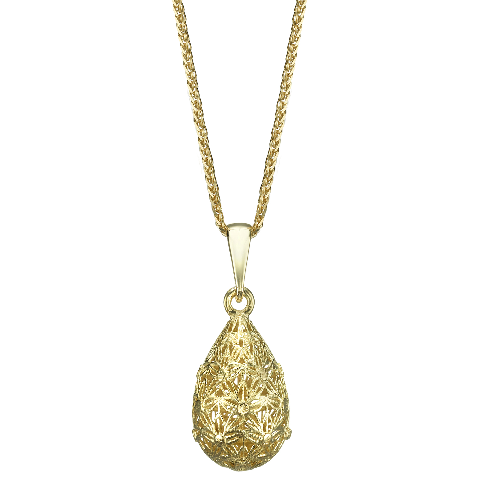  Gold Pendant - Golden Drop