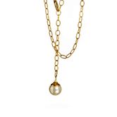 22K Gold chain with Pearl 