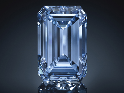 Another rare blue diamond breaks auction records