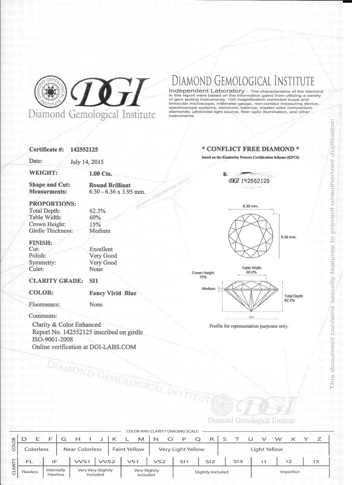 View Images for the Real Certificate