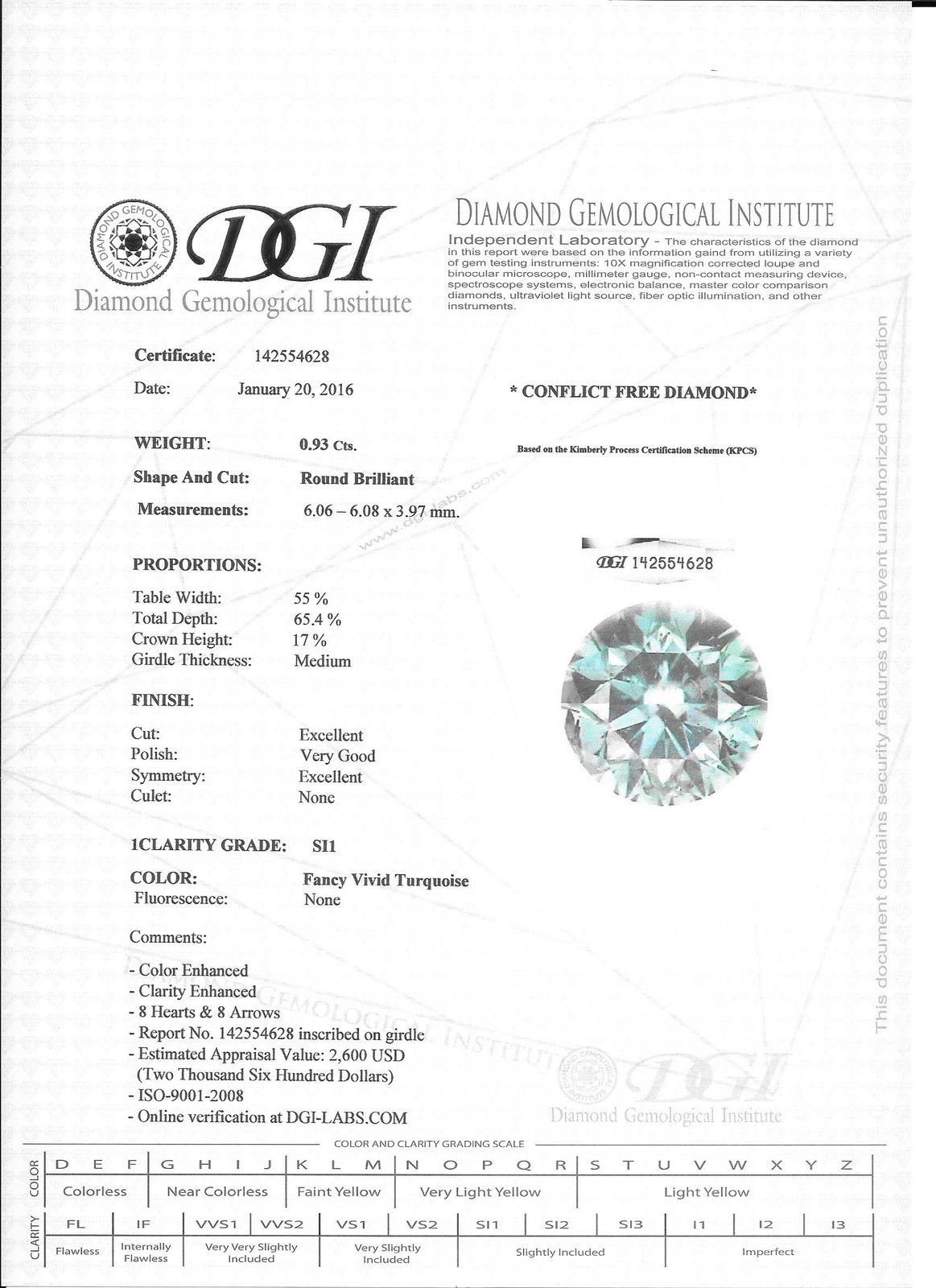View Images for the Real Certificate