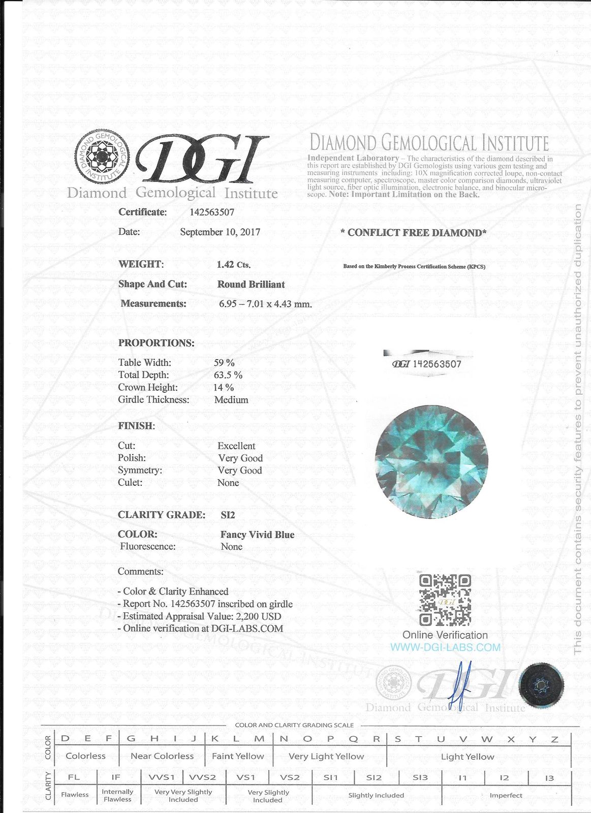 View Images for the Real Certificate