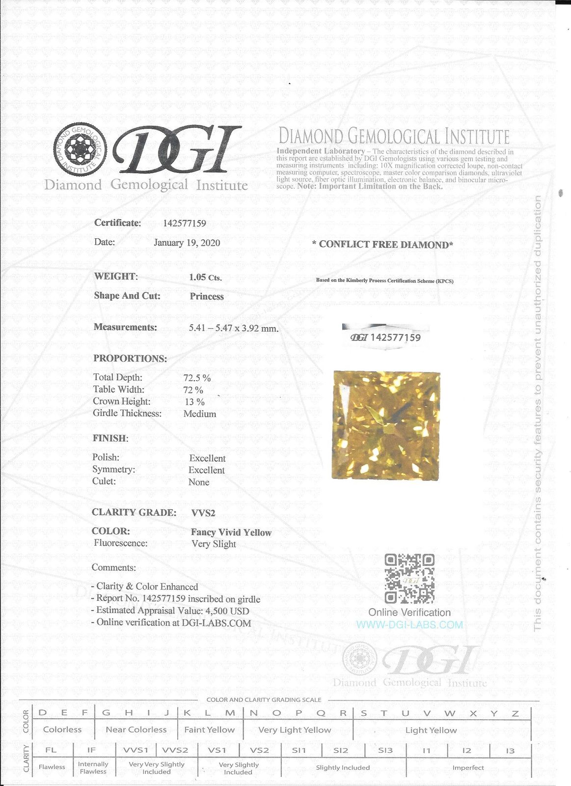 View Images for the Real Certificate