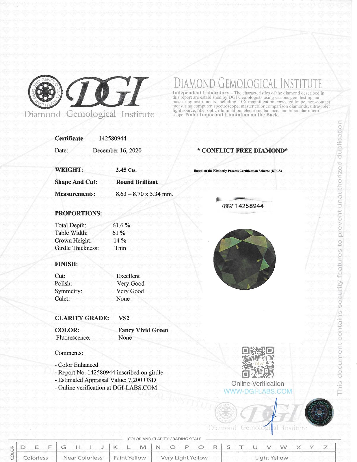 View Images for the Real Certificate