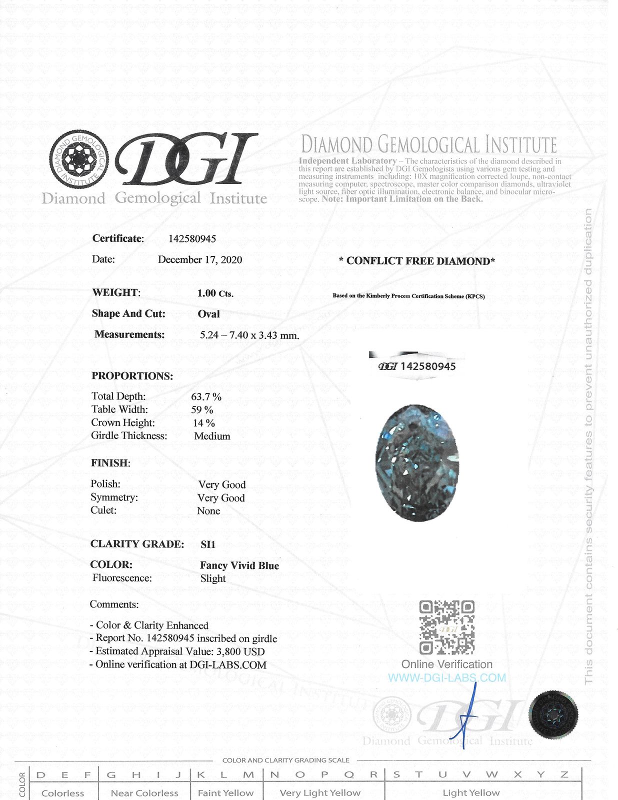 View Images for the Real Certificate