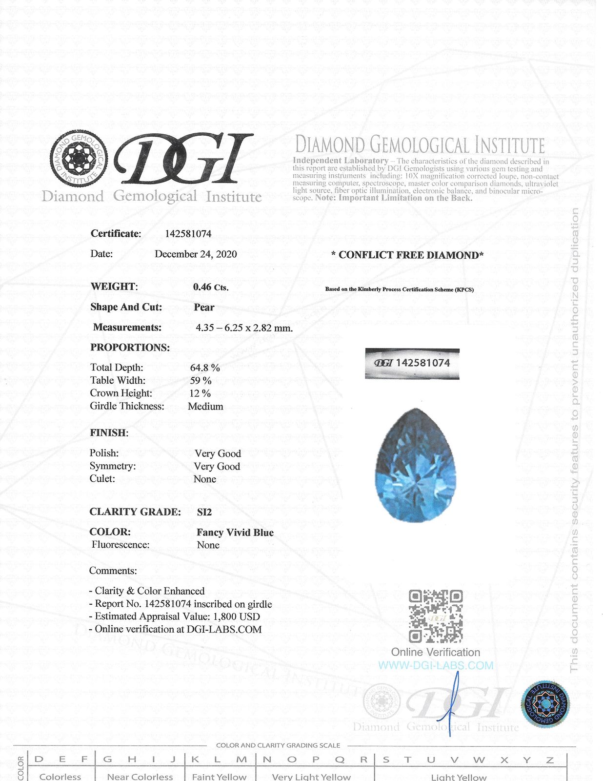 View Images for the Real Certificate