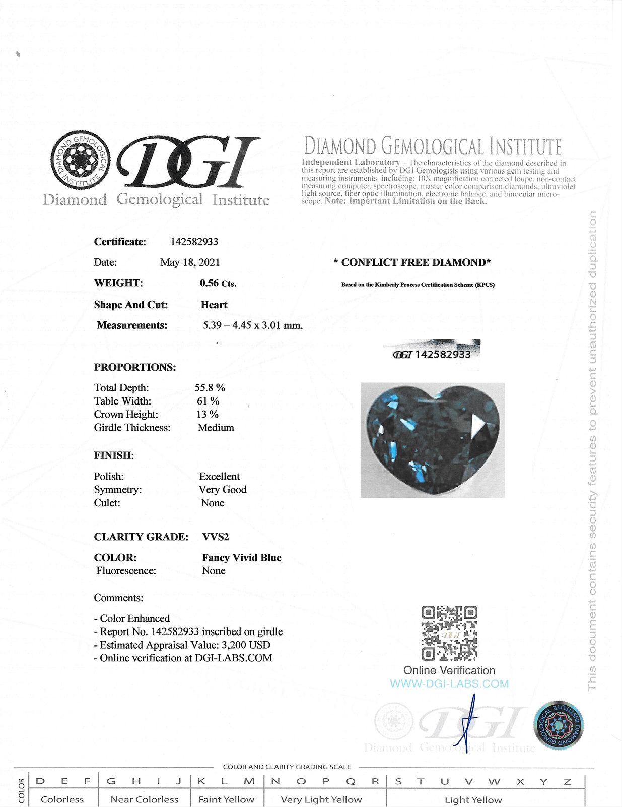 View Images for the Real Certificate