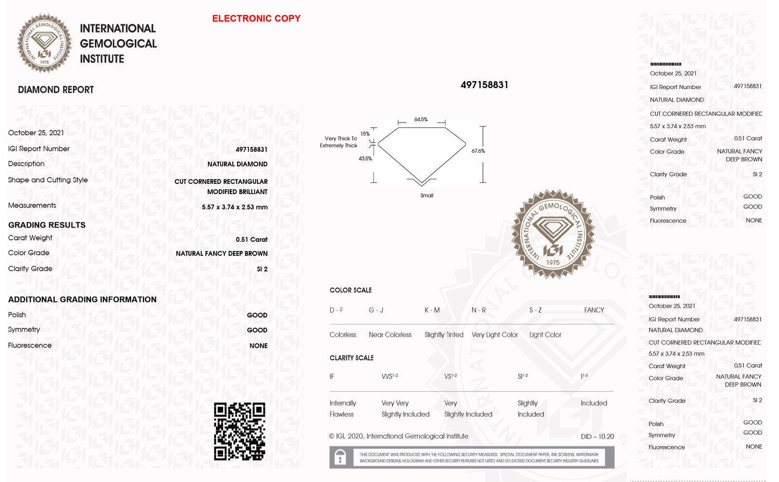 View Images for the Real Certificate