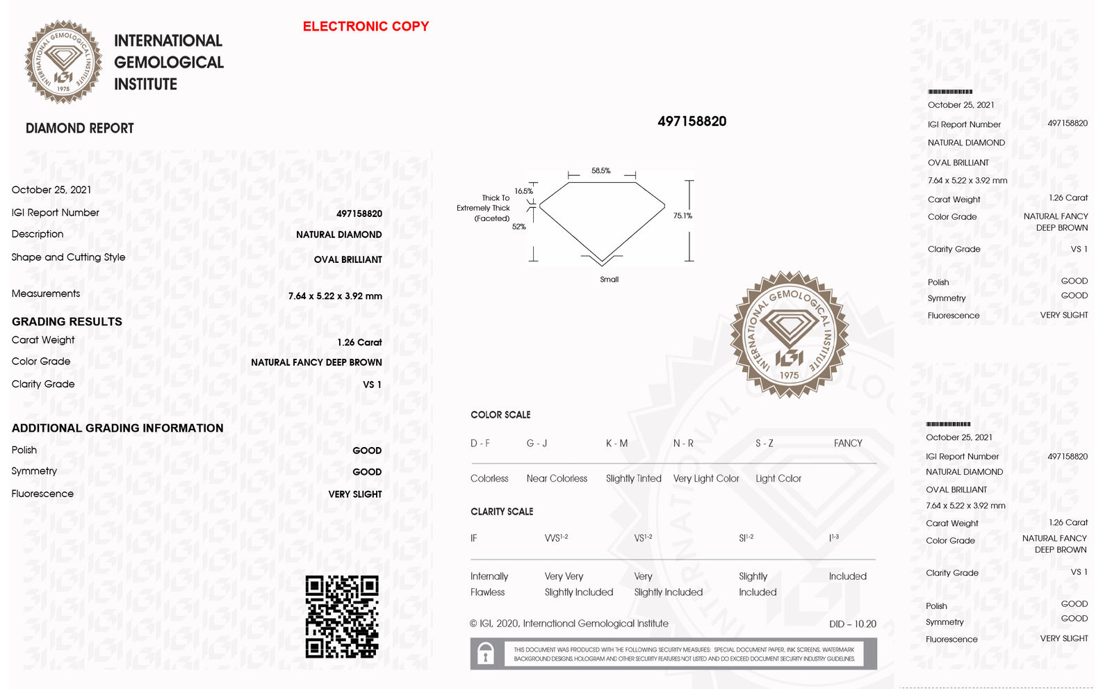 View Images for the Real Certificate