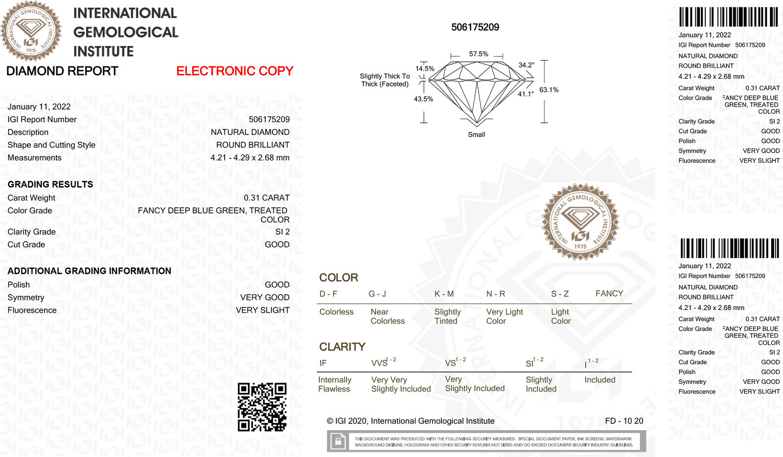 View Images for the Real Certificate