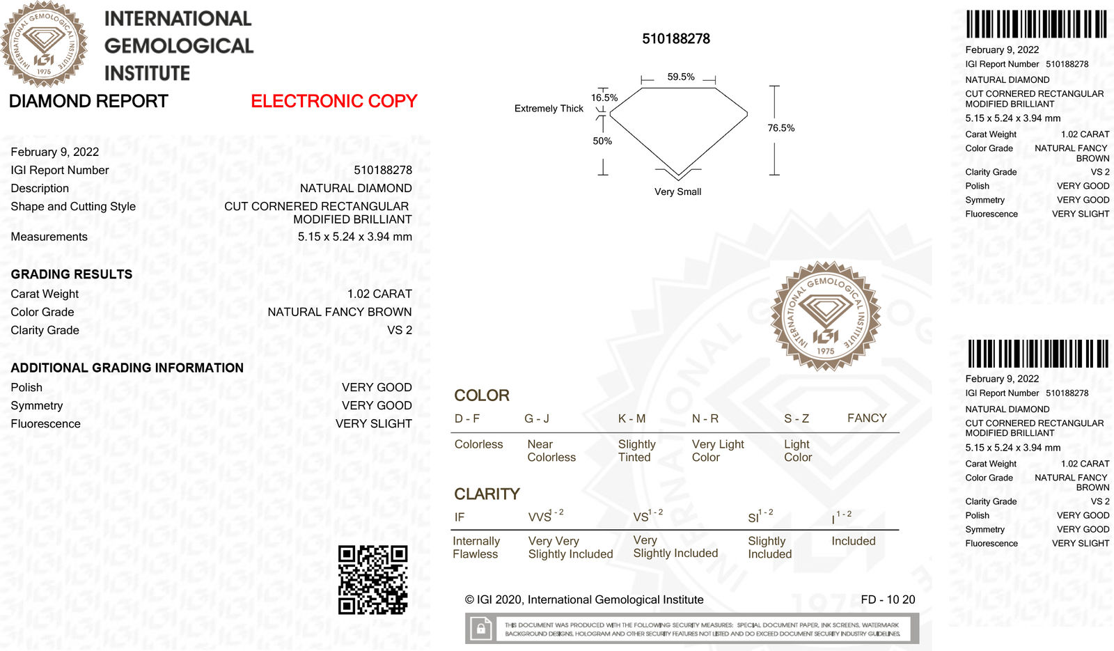 View Images for the Real Certificate