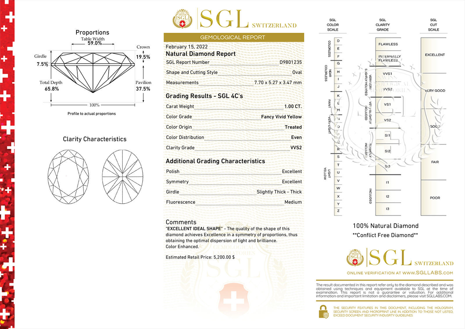 View Images for the Real Certificate