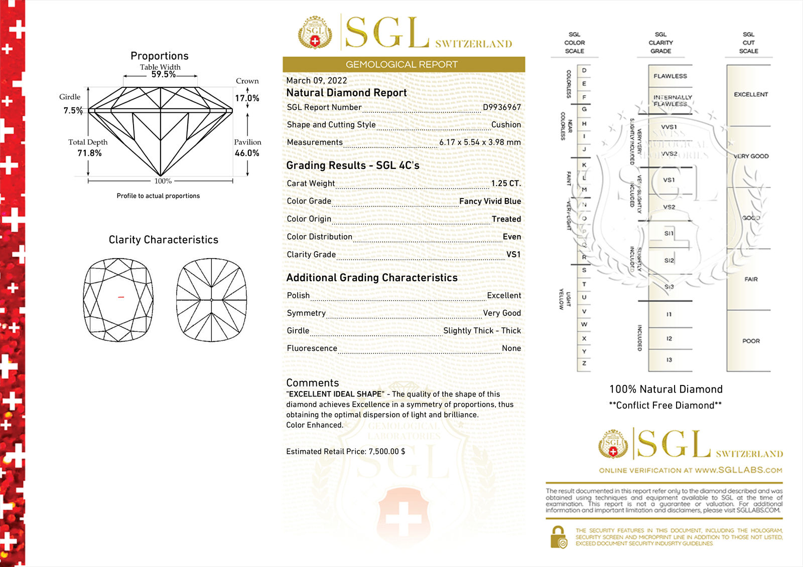 View Images for the Real Certificate