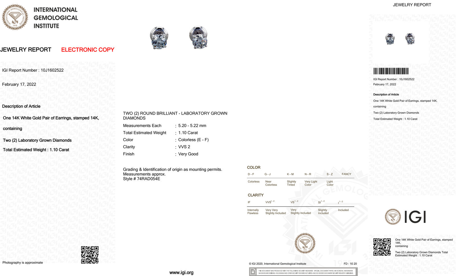 View Images for the Real Certificate