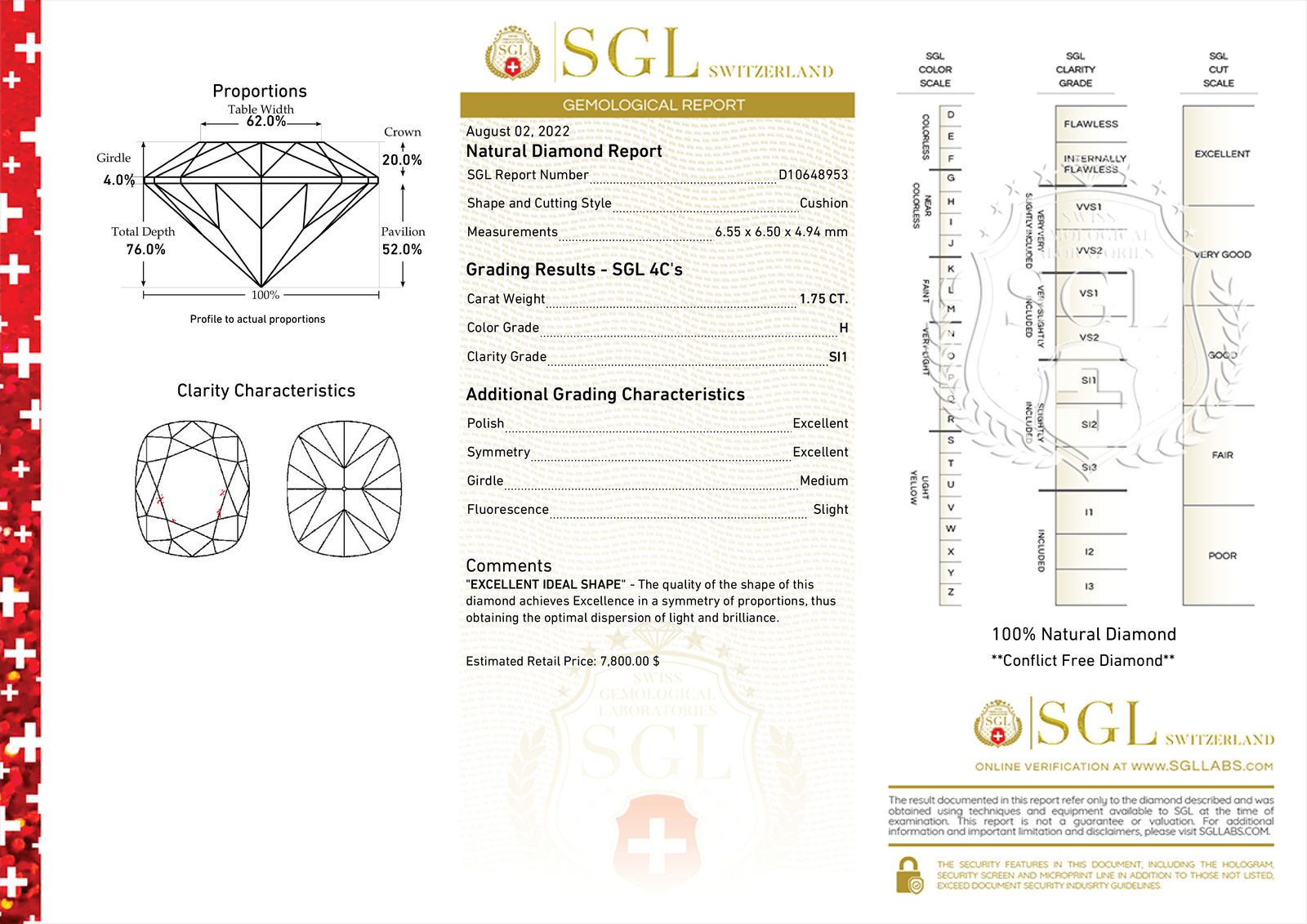 View Images for the Real Certificate