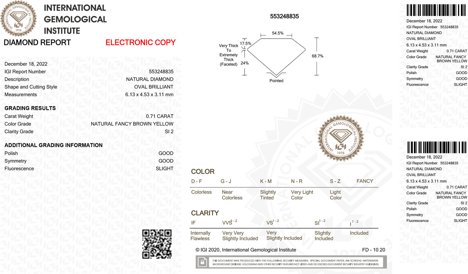 View Images for the Real Certificate