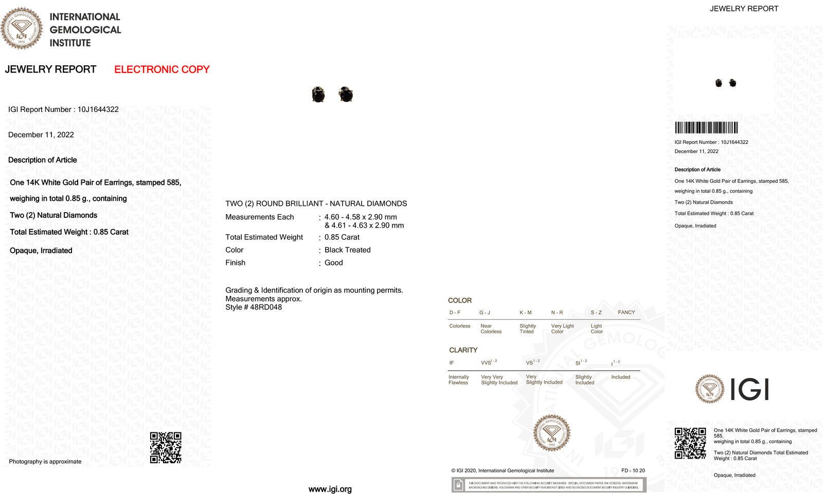 View Images for the Real Certificate