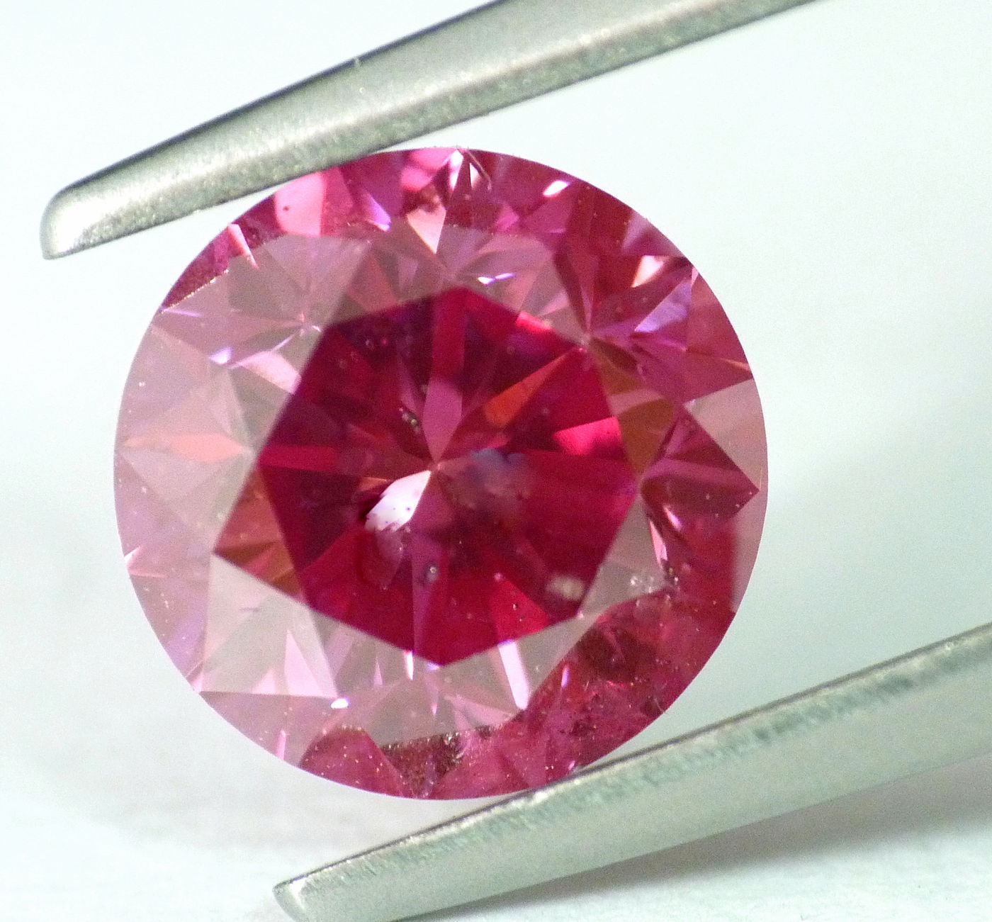 1.99 ct Fancy RED Color Loose Natural Diamond Round Cut GIA Certified