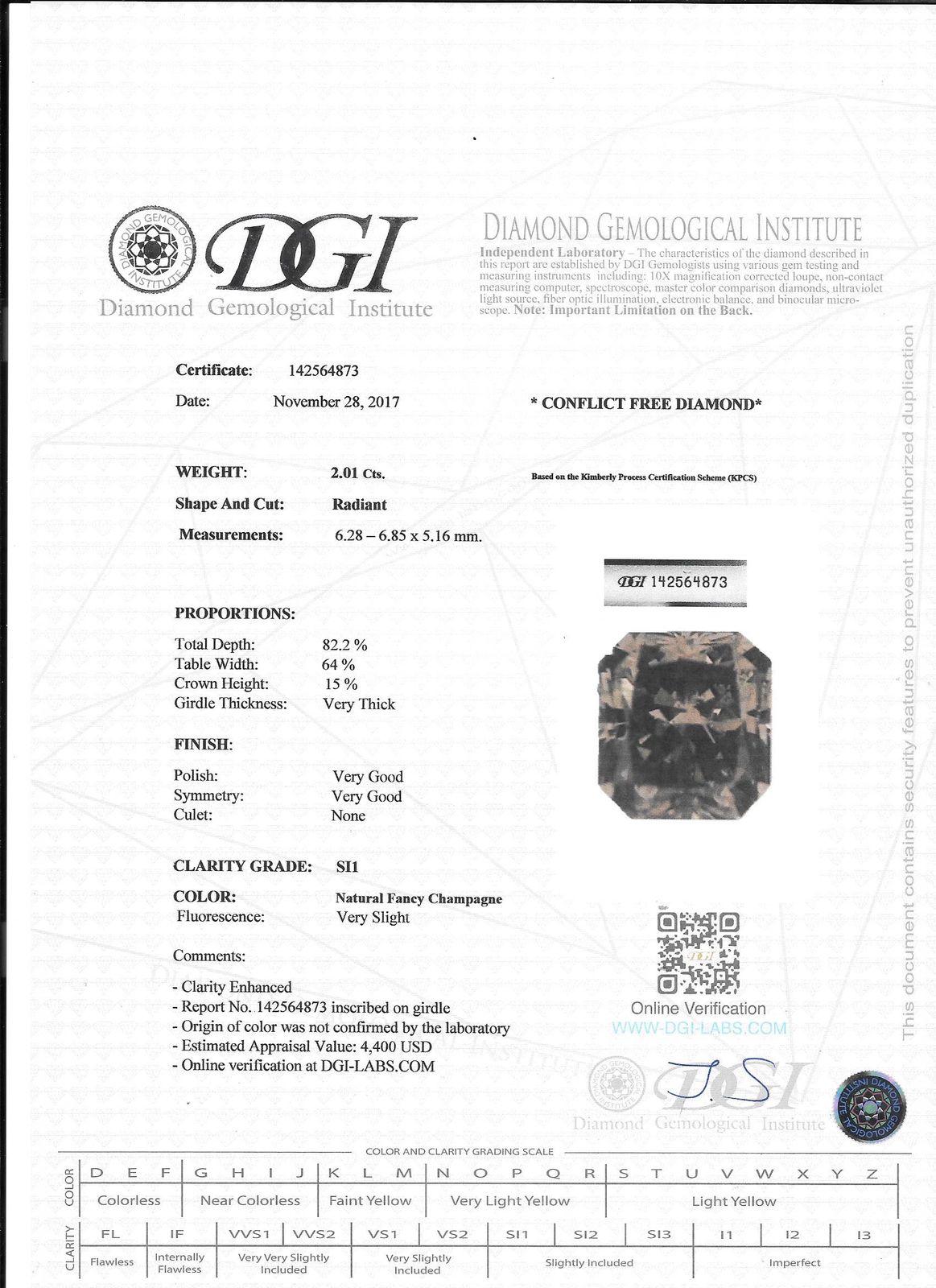 View Images for the Real Certificate
