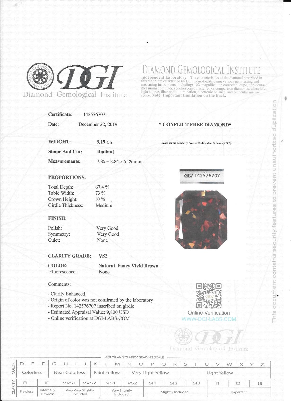 View Images for the Real Certificate