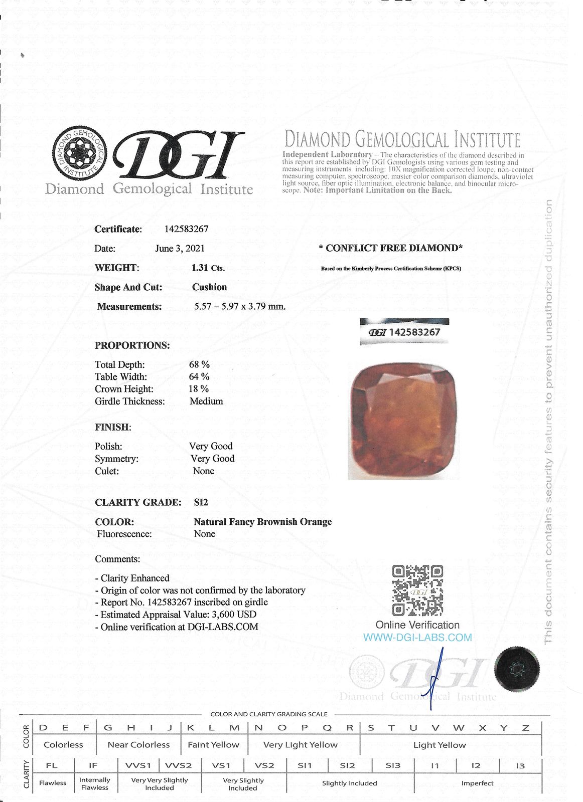 View Images for the Real Certificate