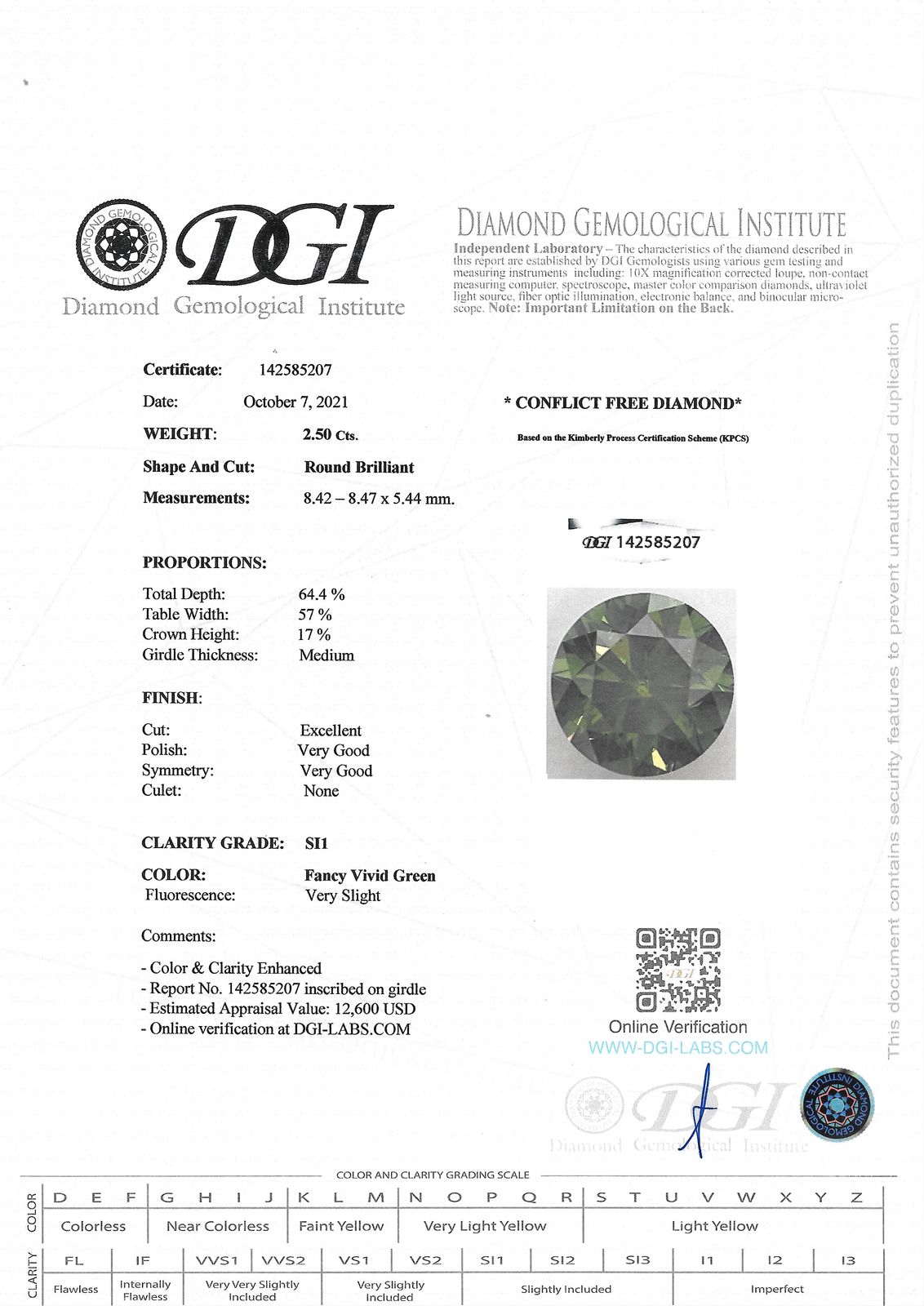 View Images for the Real Certificate