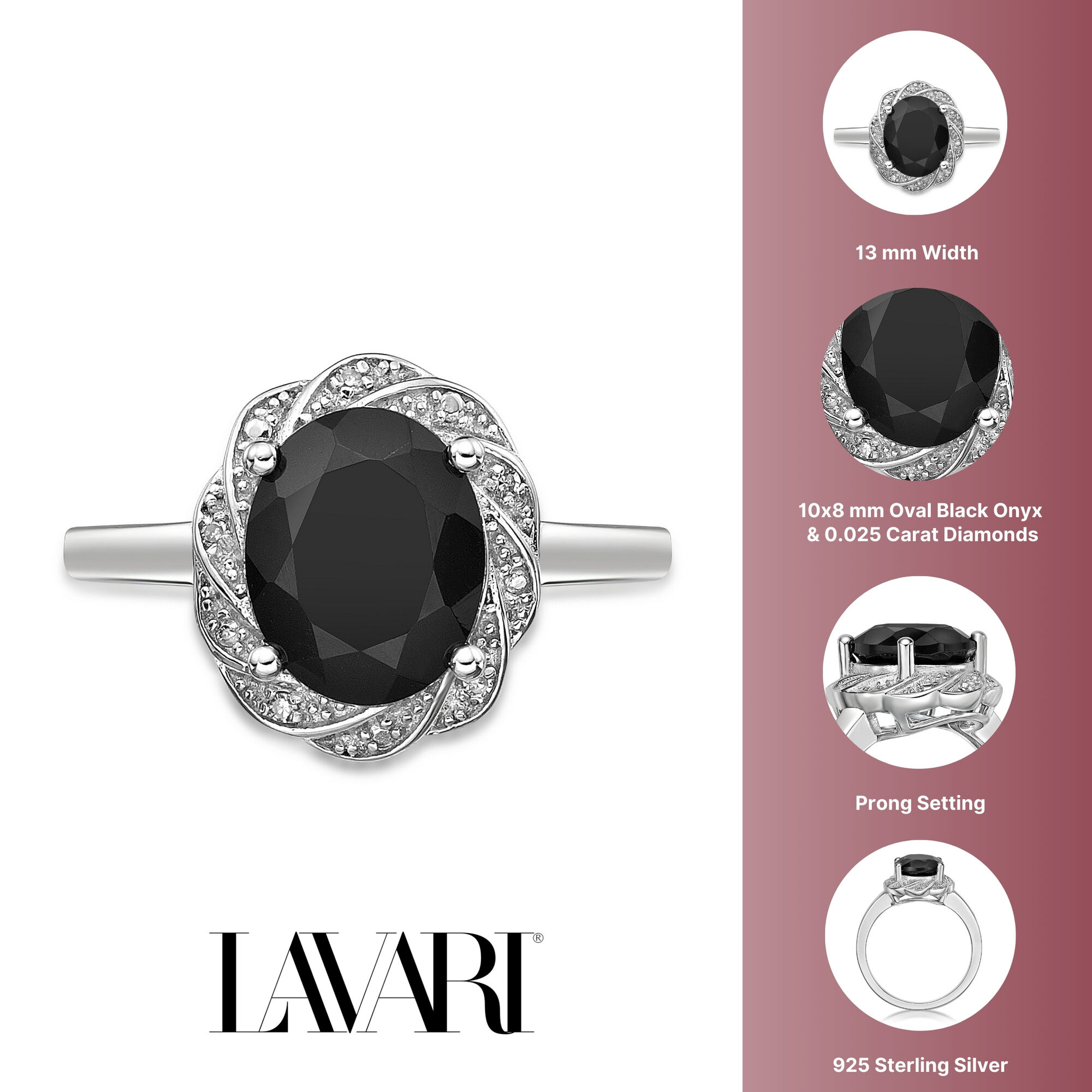 Sterling Silver Oval Gemstone & .025 CTW Diamond Halo-Style Earrings Sterling Silver Oval Gemstone & .025 CTW Diamond Halo-Style Earrings