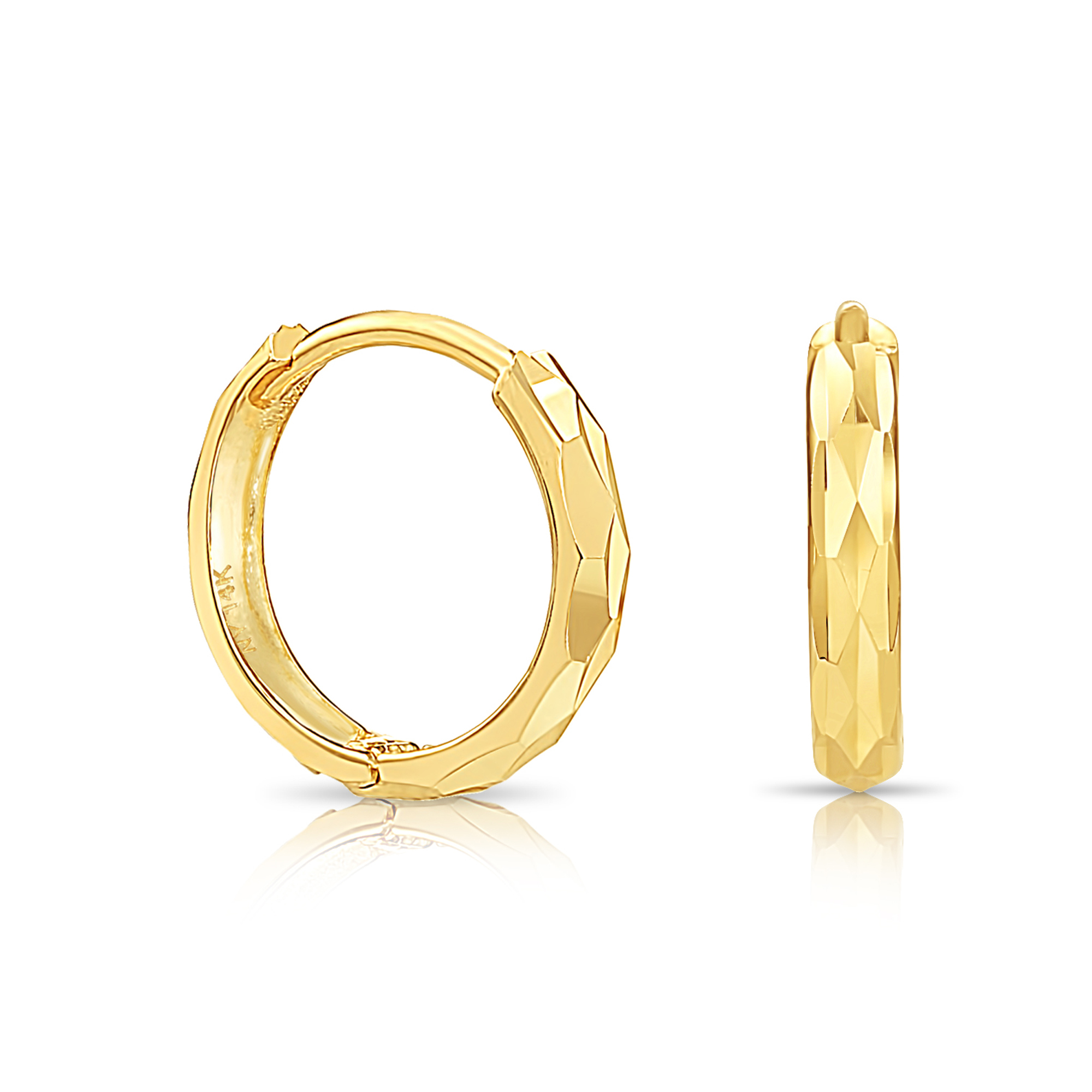 ①② 51834-earrings-gold-earrings-
