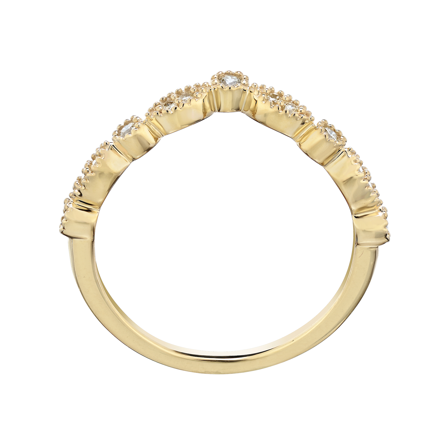TriUnity&trade; 10K Yellow Gold 4023175 0.15 Ctw Create Your Unique Look