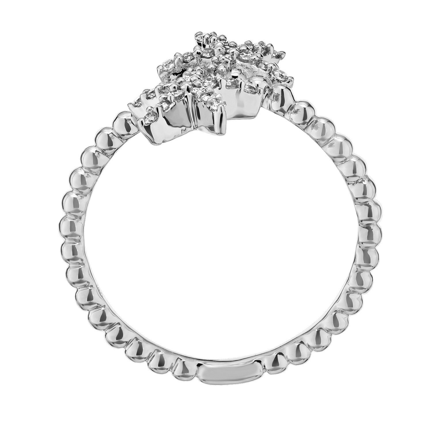 OCEANITY &trade; 14k White Gold Ring Diamond 0.20 Ctw Ring