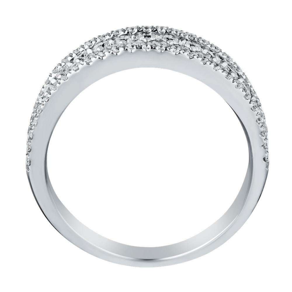 14k White Gold Ring Diamond 1.00 Ctw Ring