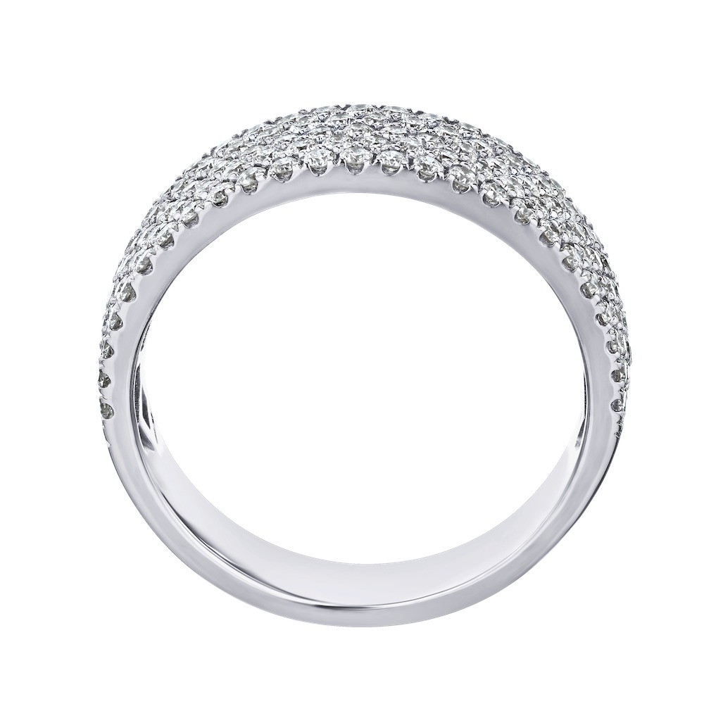 14k White Gold Ring Diamond 1.00 Ctw Ring
