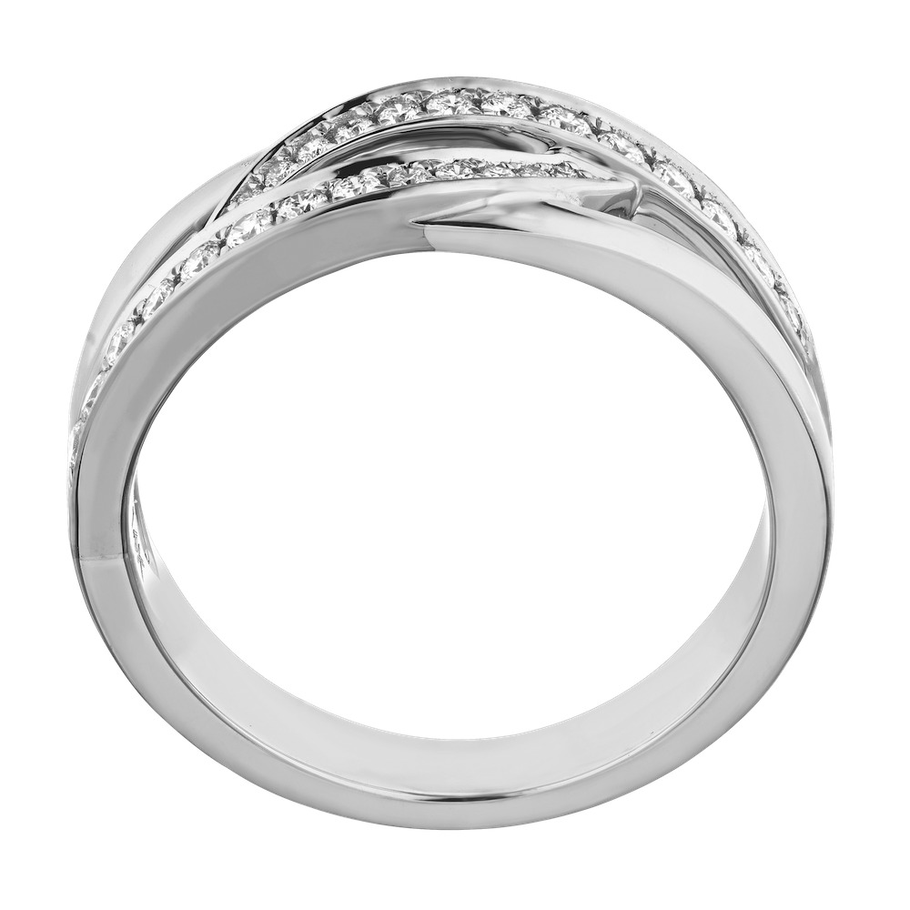 14k White Gold Ring Diamond 0.25 Ctw Ring
