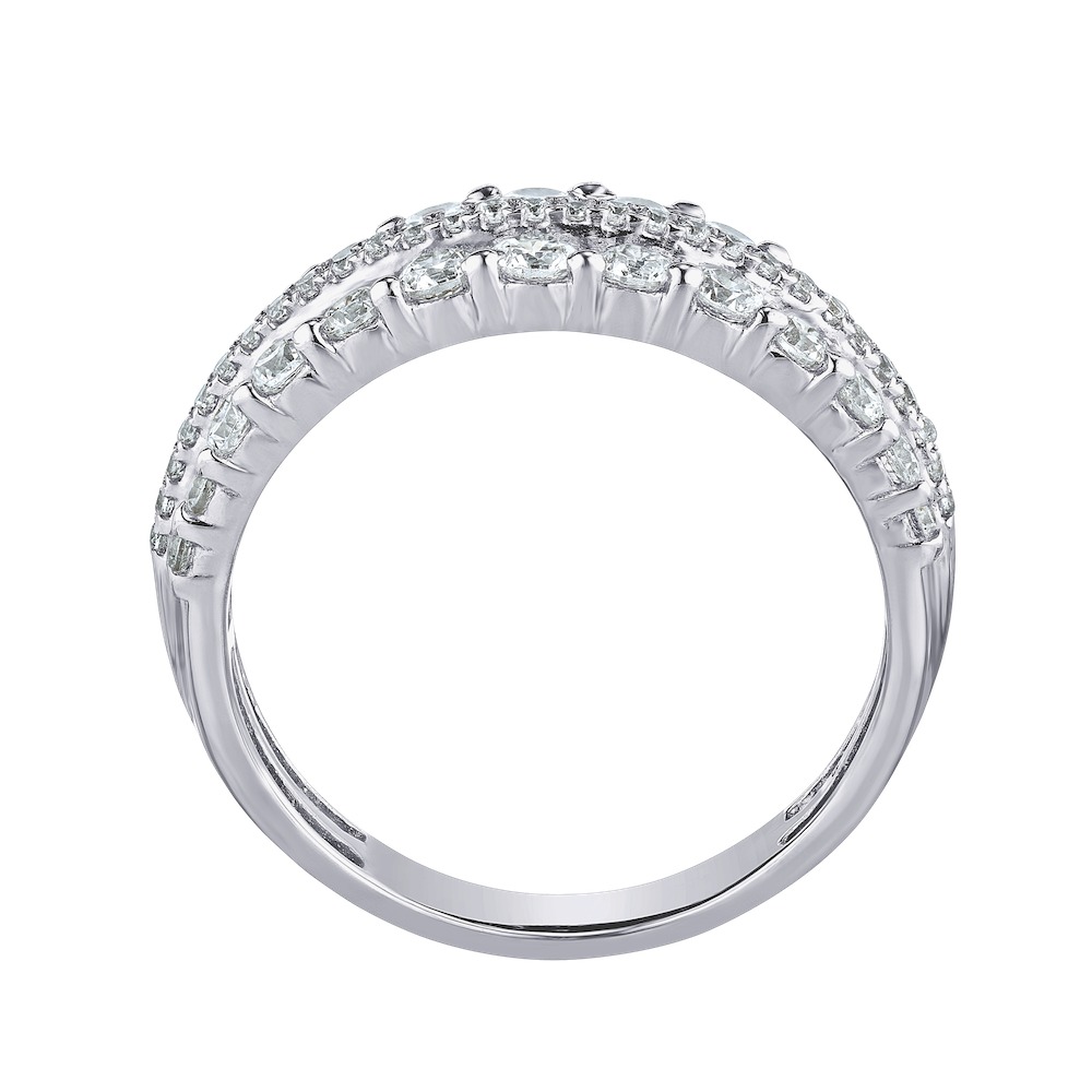 14k White Gold Ring Diamond 1.25 Ctw Ring