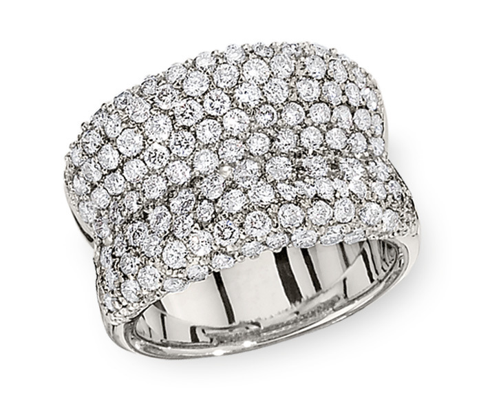 14k White Gold Ring Diamond 3.00 Ctw Ring