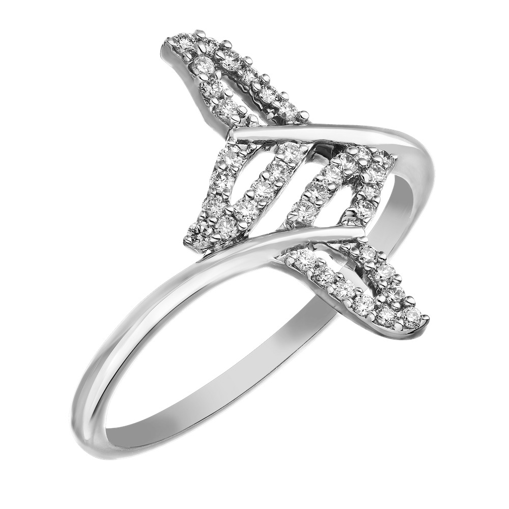 OCEANITY &trade; 14k White Gold Ring Diamond 0.20 Ctw Ring