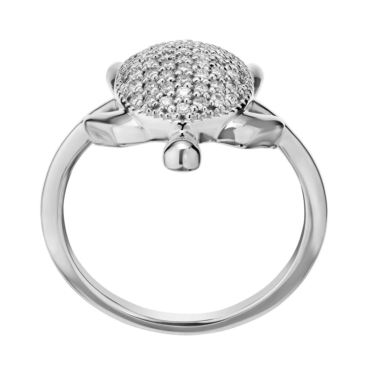 OCEANITY &trade; 14k White Gold Ring Diamond 0.32 Ctw Ring