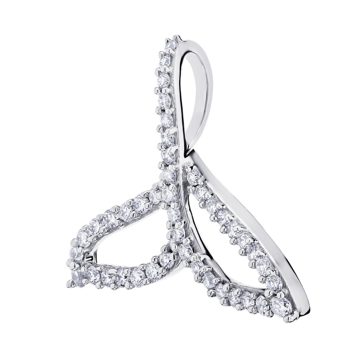 OCEANITY &trade; 14k White Gold Pendant Diamond 0.25 Ctw Available in White, Rose or Yellow Gold