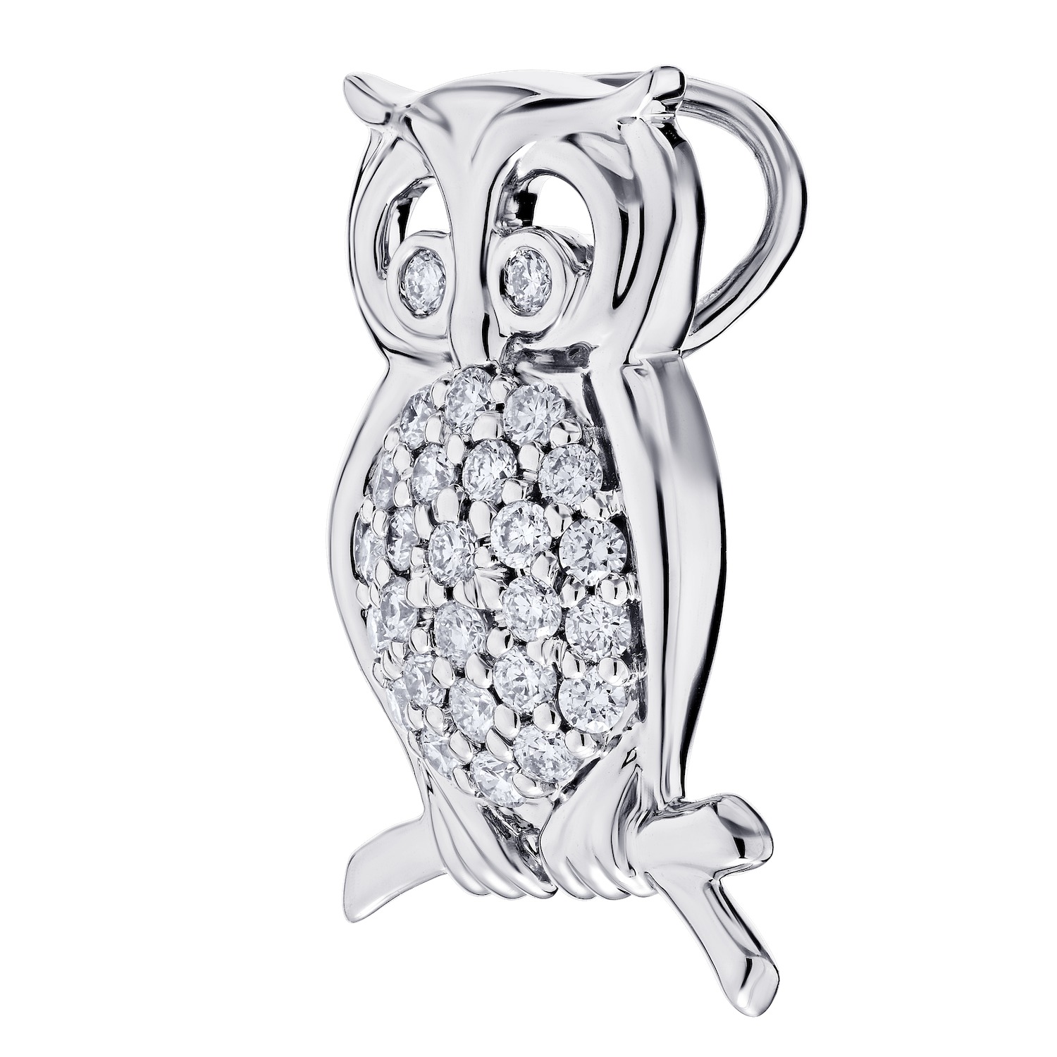 ZooLightful&trade; 14K White Gold 665933 Pendant Diamond 0.33 Ctw