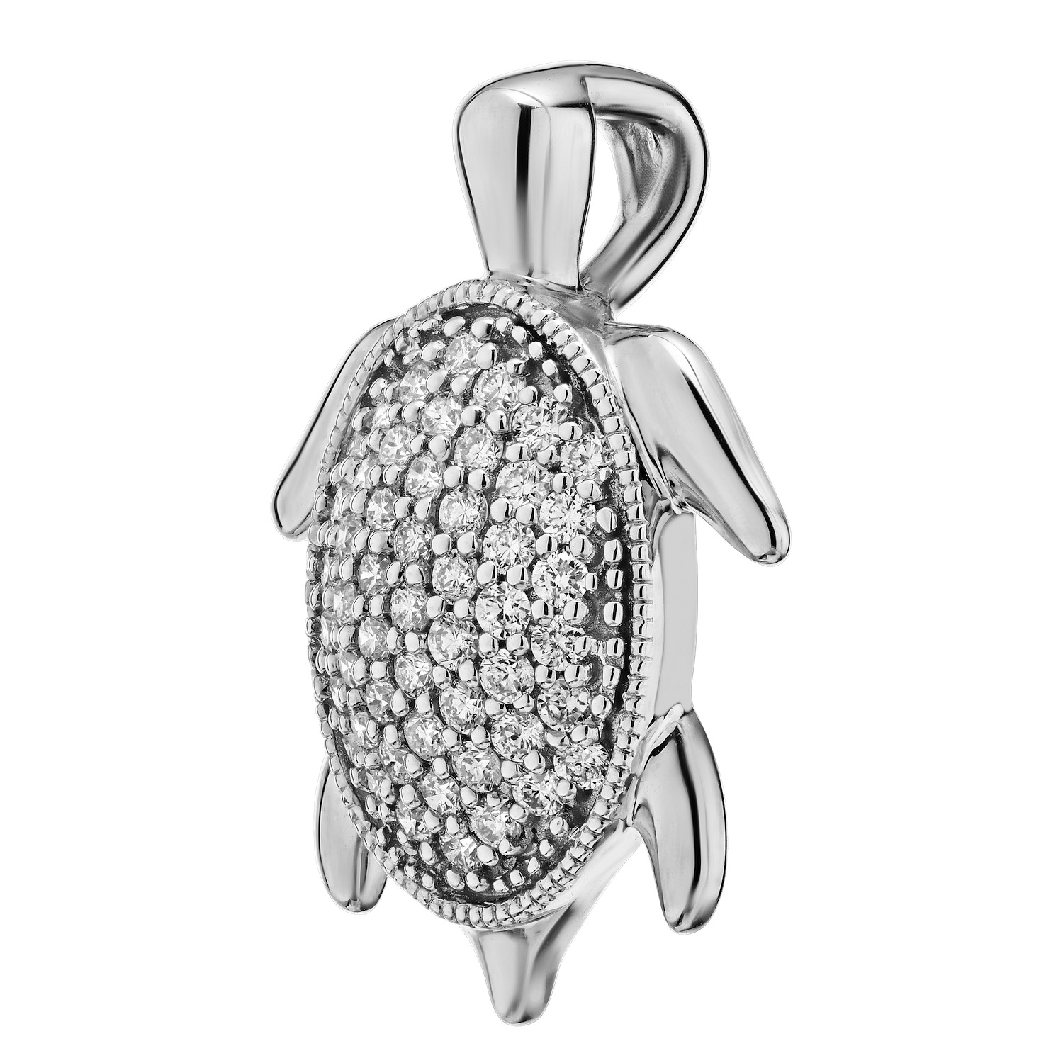 OCEANITY &trade; 14k White Gold Pendant Diamond 0.33 Ctw Available in White, Rose or Yellow Gold