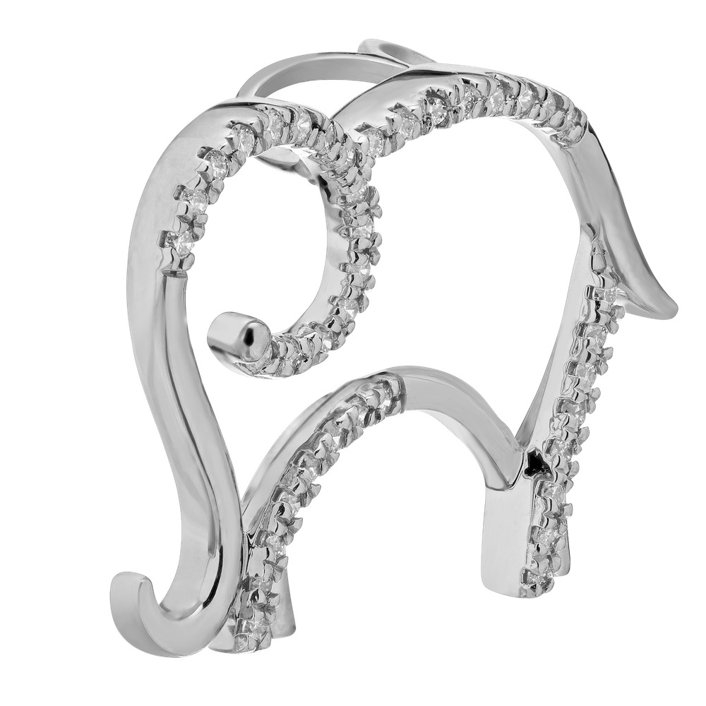 ZooLightful&trade; 14K White Gold 676320 Pendant Diamond 0.20 Ctw