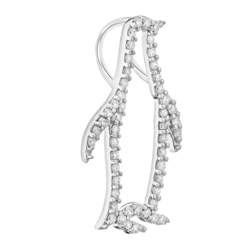 OCEANITY &trade; 14k White Gold Pendant Diamond 0.25 Ctw Available in White, Rose or Yellow Gold