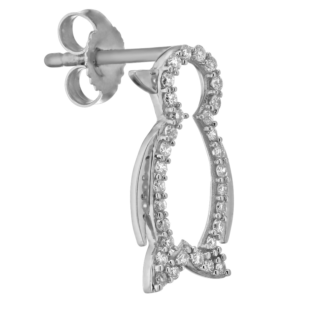 Ear: 14KW Penguin 62Rd. 1/3Ctw