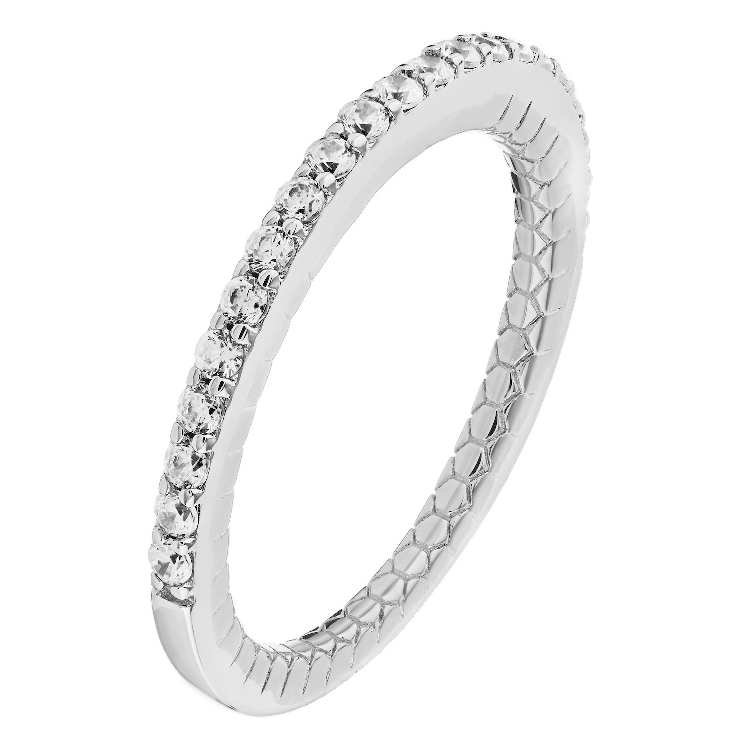 Enchanted Love&trade; 14KW White Gold Diamond 0.33 Ctw Ring Ring Engagement Ring