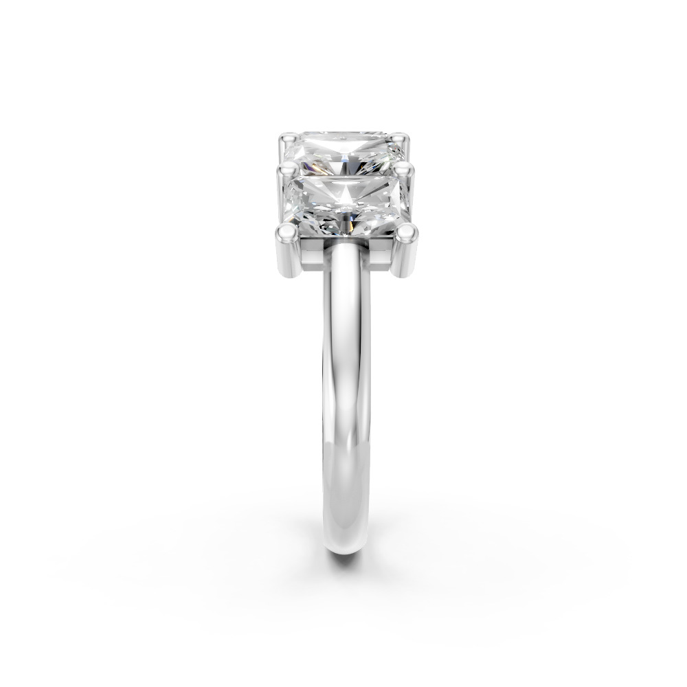 Radiant Shape Diamond Anniversary Band in Gold