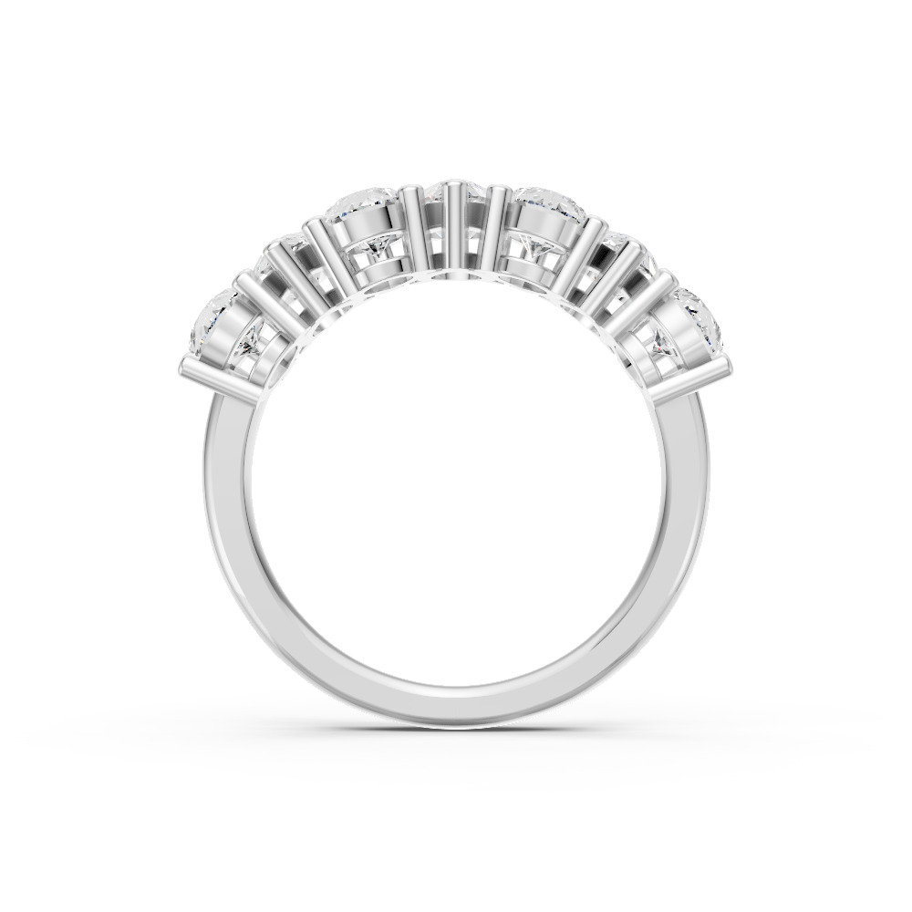Pear Shape Diamond Anniversary Band in Gold